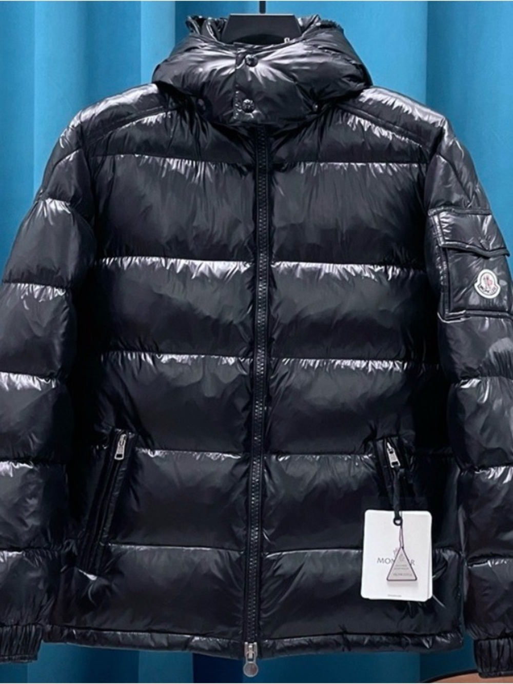 Moncler Maya Black Puffer Jacket